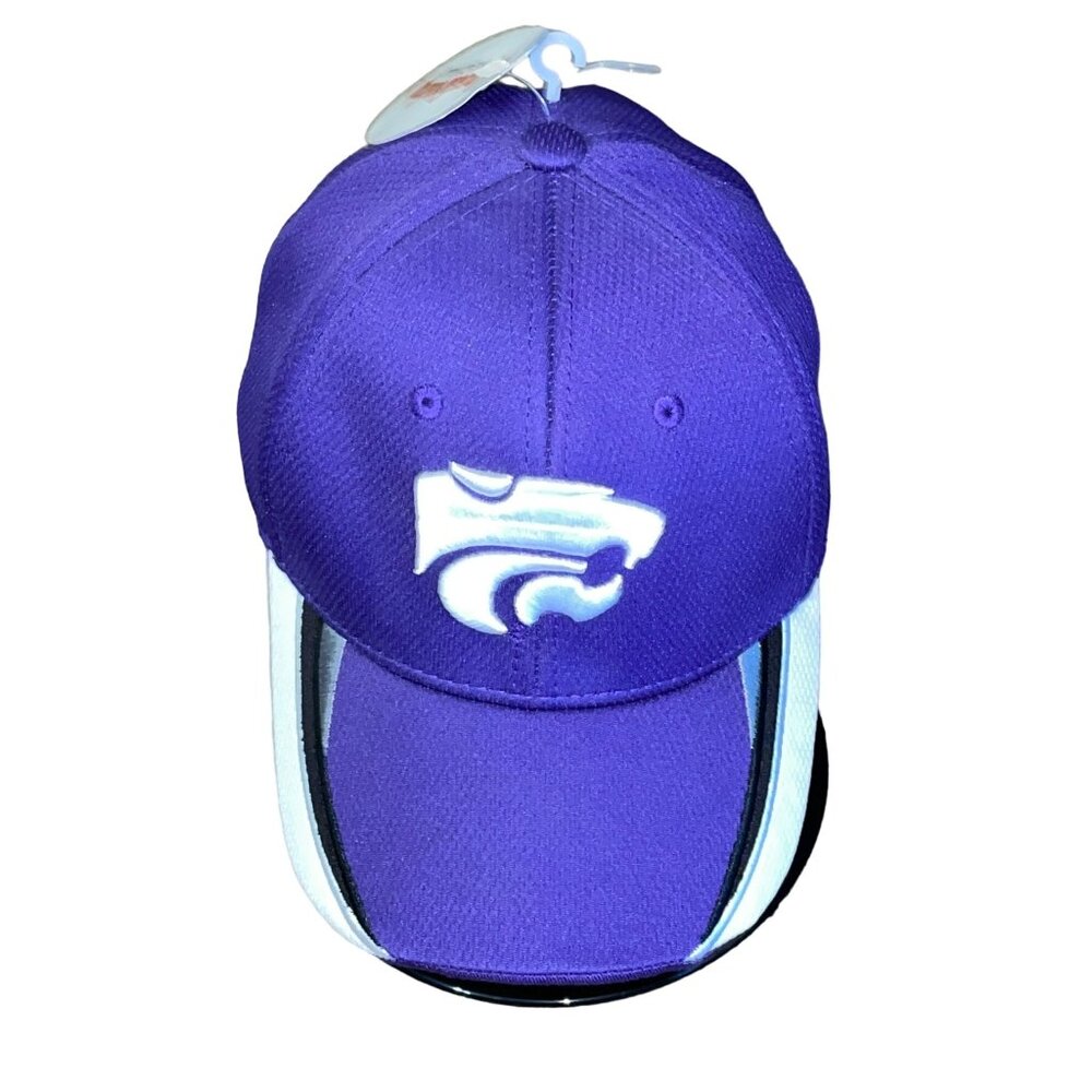 2017 Captivating Headwear K-State Wildcats Baseball Hat Youth NEW Curved Brim